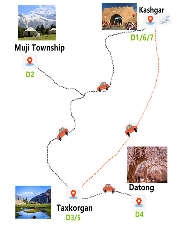 7-days-kashgar-and-taxkorgan-tour-with-datong-apricot-village