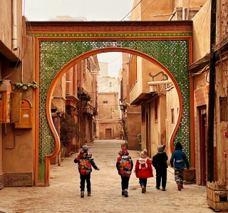 Kashgar Old Town In Winter.jpg