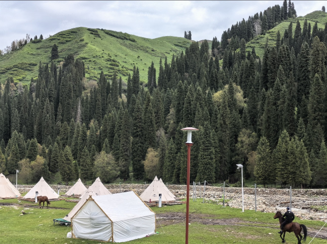 Nalati grassland, Xinjiang. Nalati grassland, Xinjiang.